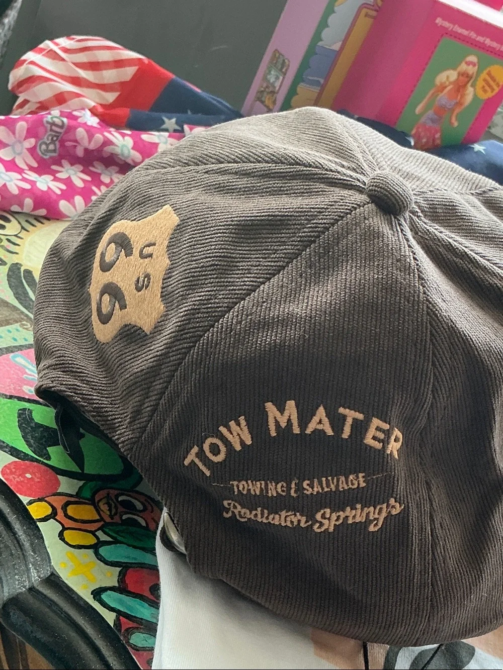 Tow Mater Brown Corduroy Hat - Tow Mater Towing & Salvage